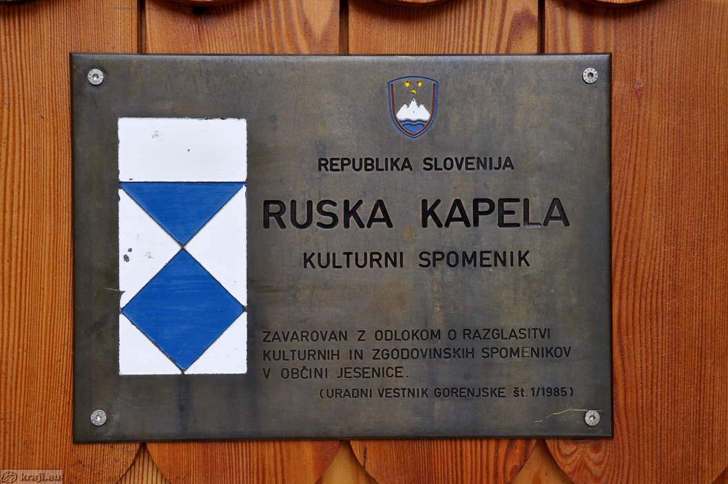 Vrsic - Russische Kapelle - Foto: 203-16 Vrsic - Russische Kapelle