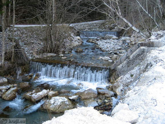 Travertin-Steinbruch