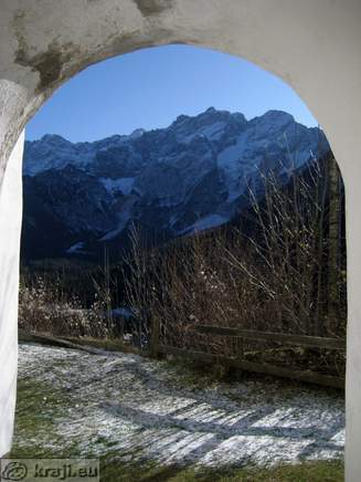 Pogled na Kamniško-Savinjske Alpe