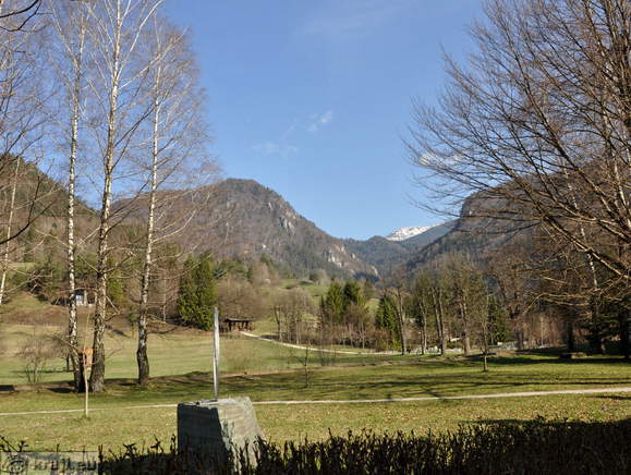 Pogled na park s smeri Muzeja talcev
