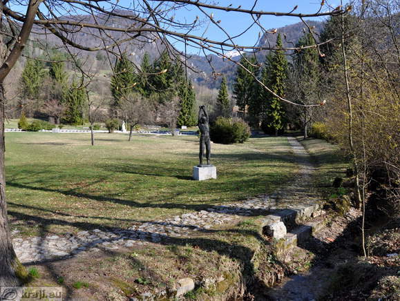 Park v bližini Begunske graščine