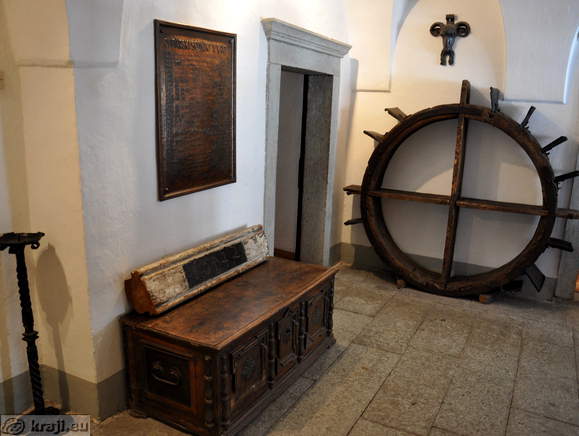 Začetna soba v muzeju v prvem nadstropju