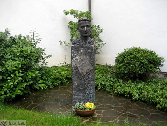 Bust of Ivan Hribovsek (slovenian poet)