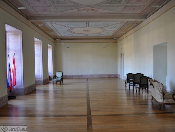 Hall near baroque hall
