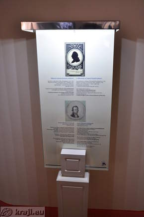 Silhouette and portrait of Anton Tomaz Linhart that was found on 7th February 2010 by prof. dr. Dragan Bozic in the digital collection of the Austrian National Library in Vienna