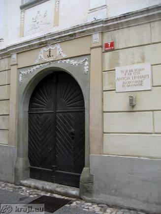 Radovljica - Geburtsort von Anton Tomaz Linhart