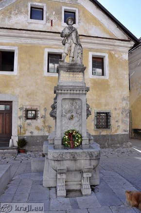 Radovljica - Denkmal Josipina Hocevar
