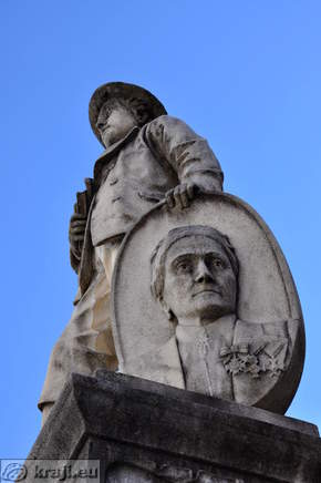 Radovljica - Denkmal Josipina Hocevar