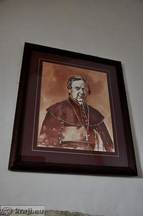 Painting in tavern in Radovljica