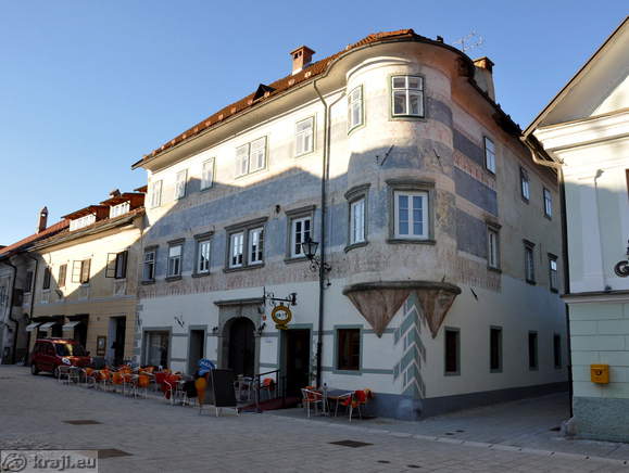 Vidic House from year 1634 at Linhart Square