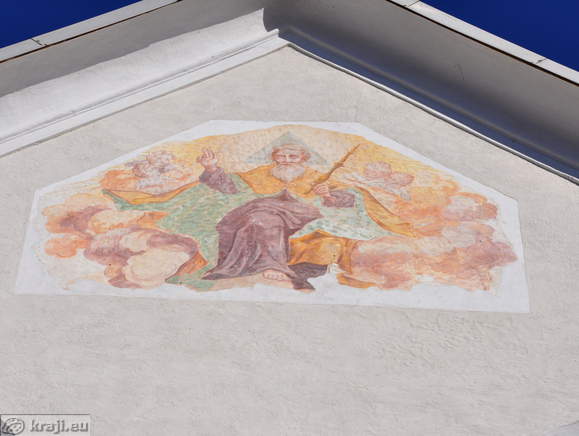 Fresco of Saint Peter