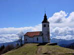 Krizna Gora - Kirche des Heiligen Kreuzes