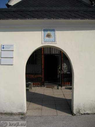 Entrance into the church