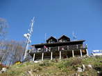 Dobrca - Koca na Dobrci mountain hut - View of Koca na Dobrci mountain hut from lower side 