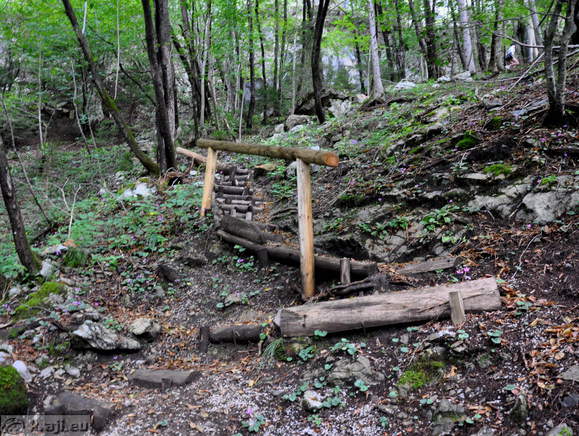 Dovzan Schlucht - Bence Weg (Aussichtspunkt)