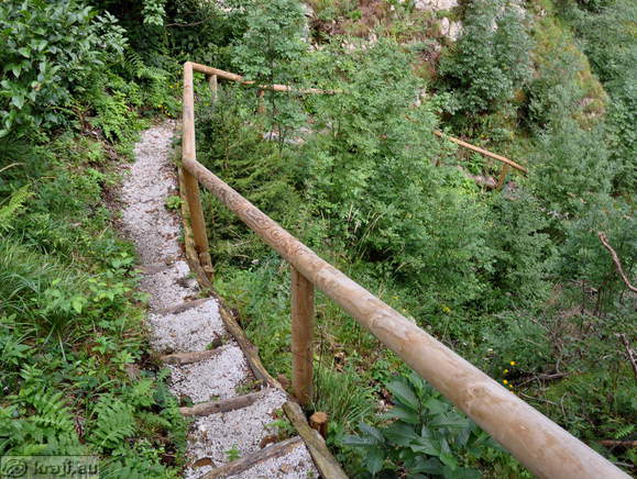 Dovzan Schlucht - Bence Weg (Aussichtspunkt)