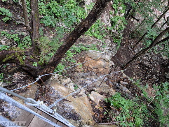 Dovzan Schlucht - Bence Weg (Aussichtspunkt)