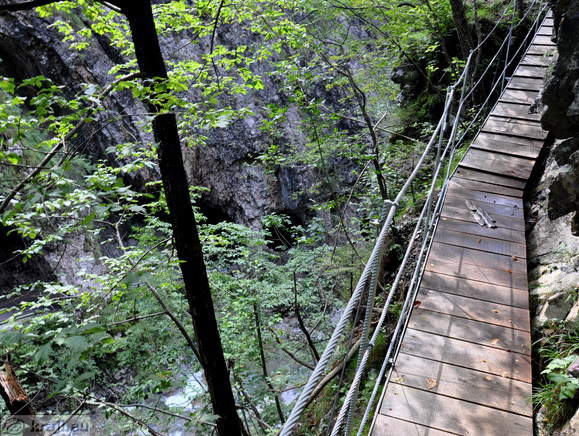 Dovzan Schlucht - Bence Weg (Aussichtspunkt)