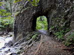 Kleinen Tunnel - Dovzan Schlucht - Kleinen Tunnel 