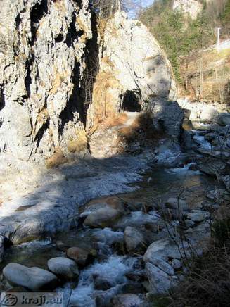 Pogled na Mali predor s smeri Velikega predora