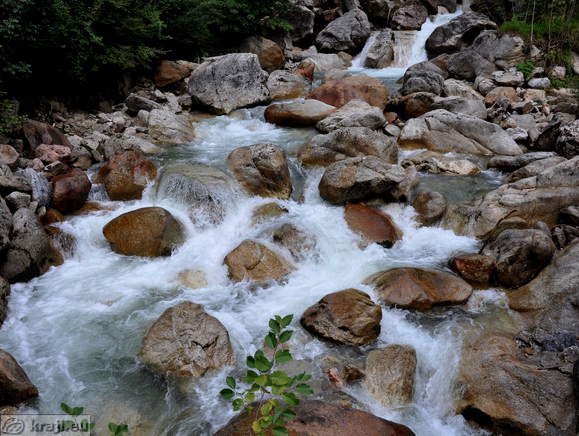 Cascades of the Trziska Bistrica River