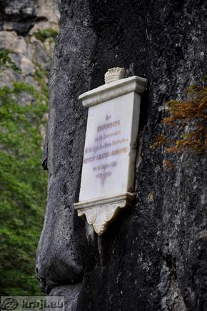 Spominska plošča - Gustav Chorinsky