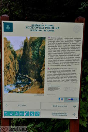 Dovžanova soteska - Zgodovina predora