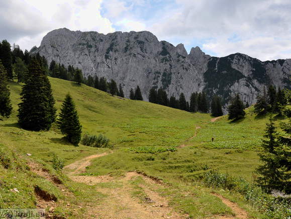 Höhenweg: Konzentrationslager - Planina Korosica Alm