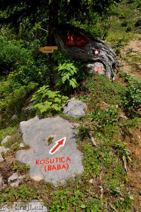 Höhenweg: Konzentrationslager - Planina Korosica Alm