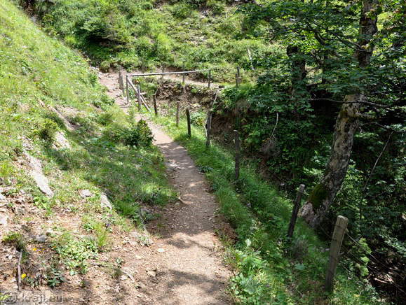 Höhenweg: Konzentrationslager - Planina Korosica Alm