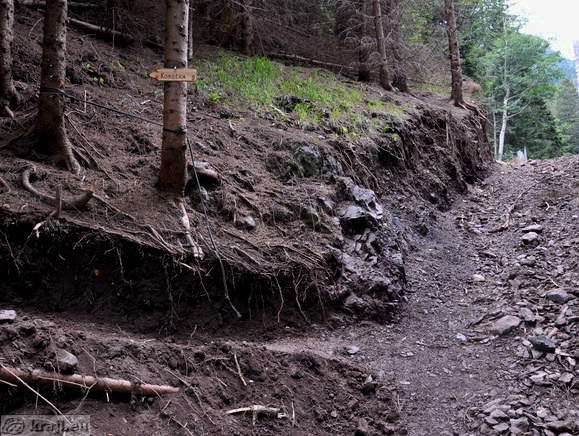 Höhenweg: Konzentrationslager - Planina Korosica Alm