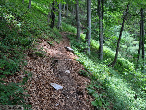 Höhenweg: Konzentrationslager - Planina Korosica Alm