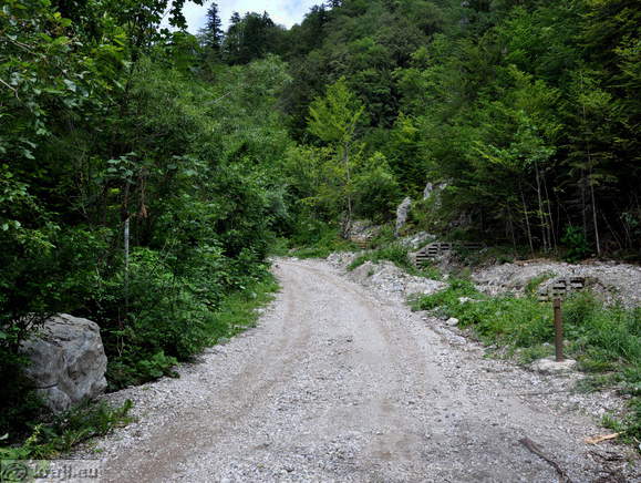 Höhenweg: Konzentrationslager - Planina Korosica Alm