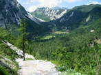 Höhenweg: Vrancek - Planina Korosica Alm - Pot: Vranček-Planina Korošica