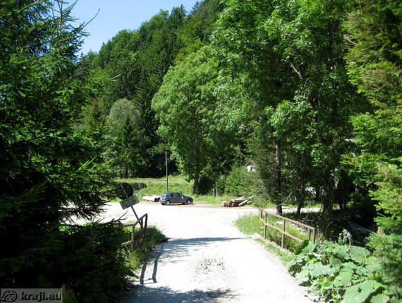 Parking area in Medvodje