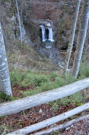 Davški slapovi - Srednji slap