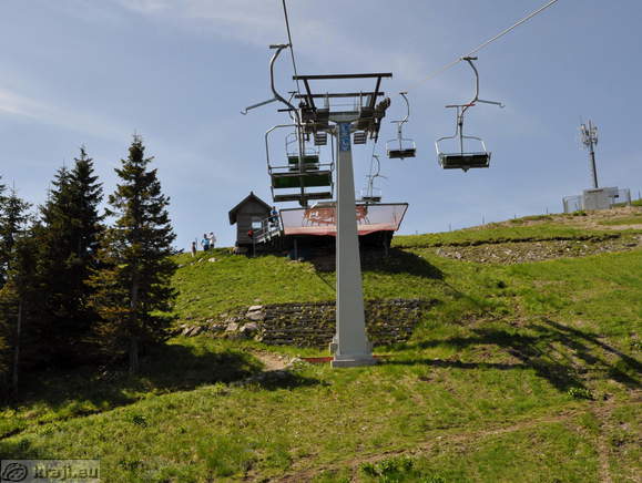 Panoramic chairlift ride