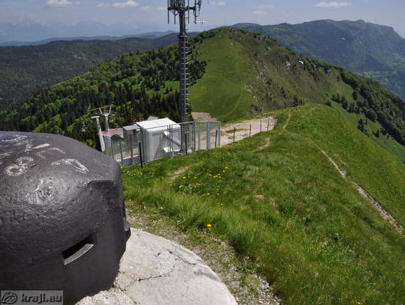 Pogled na Dravh z vrha Lajnarja