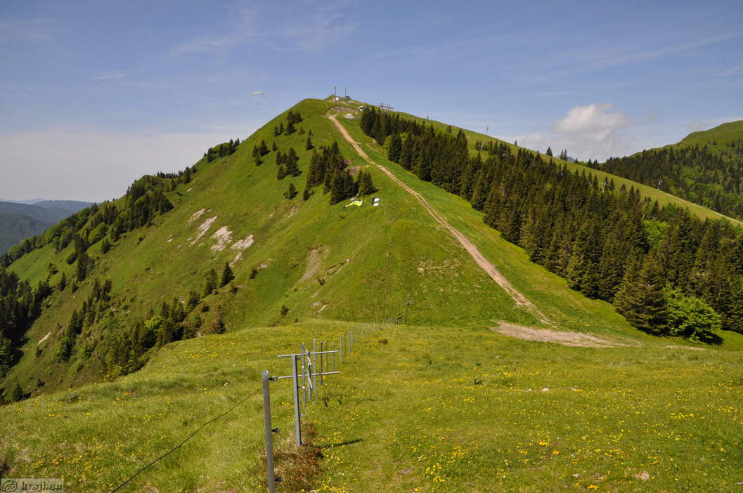 Soriska planina - Höhenweg: Lajnar-Dravh