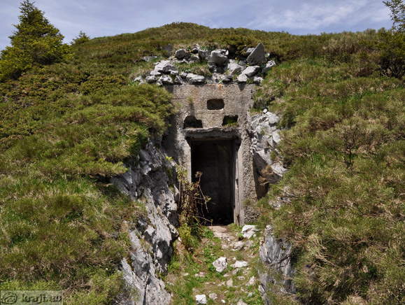 Soriska planina - Höhenweg: Mozic-parkplatz