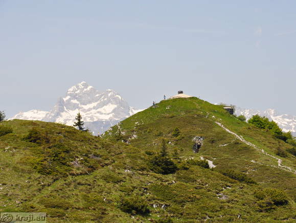 Soriska planina - Höhenweg: Mozic-parkplatz
