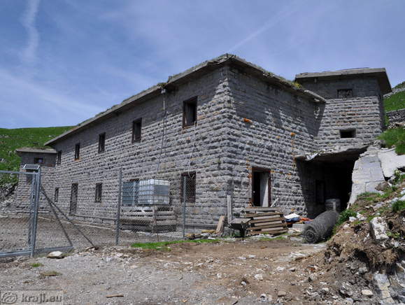 Soriska planina - Höhenweg: Mozic-parkplatz