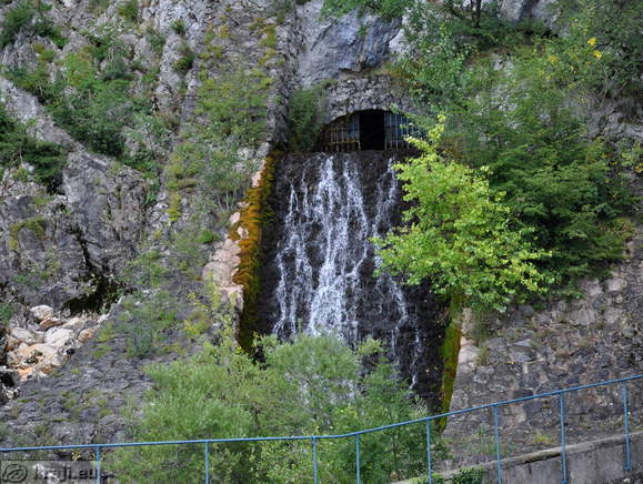 Karst spring of Hubelj