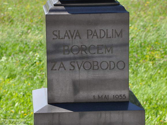 Podkraj - Denkmal für den Nationalen Befreiungskrieg