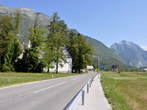 Church of the Virgin Mary - Church of the Virgin Mary by the main road passing Bovec 