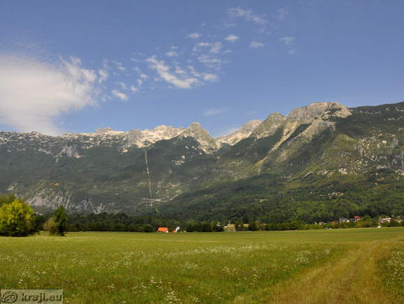 Kanin z okoliškimi vrhovi
