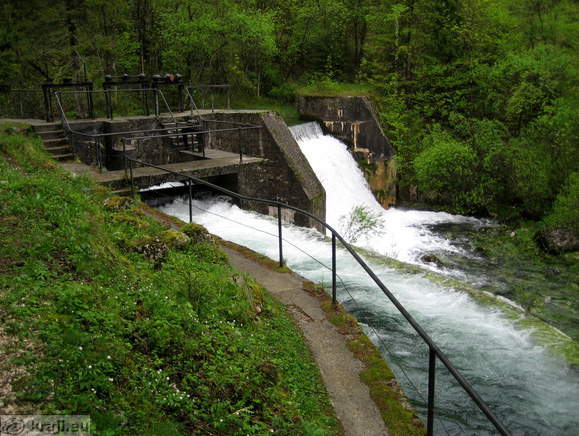 Dike near the Spring of Glijun Dike near the Spring of Glijun