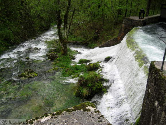 View of Glijun near dike View of Glijun near dike