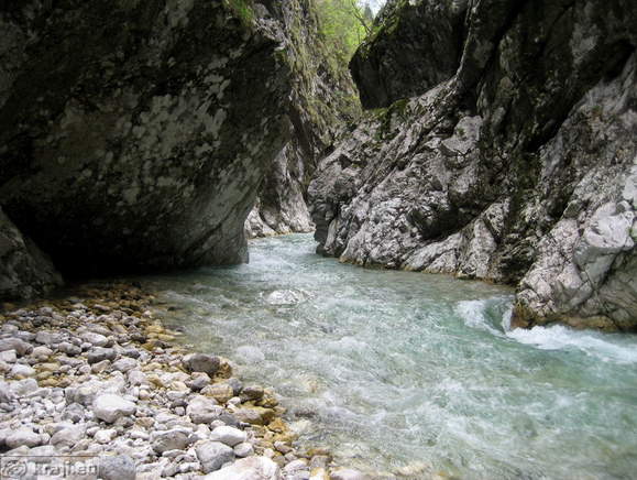 Koritnica in Kluze Gorge