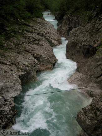 Korita Soče pri Kršovcu Korita Soče pri Kršovcu